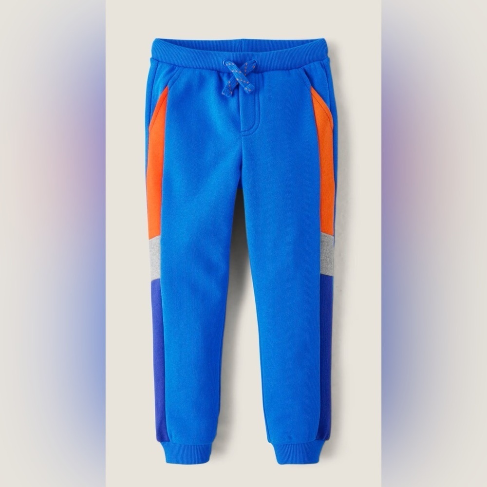 Gymboree Boys Colorblock Fleece Jogger Pants - Dino Friends
